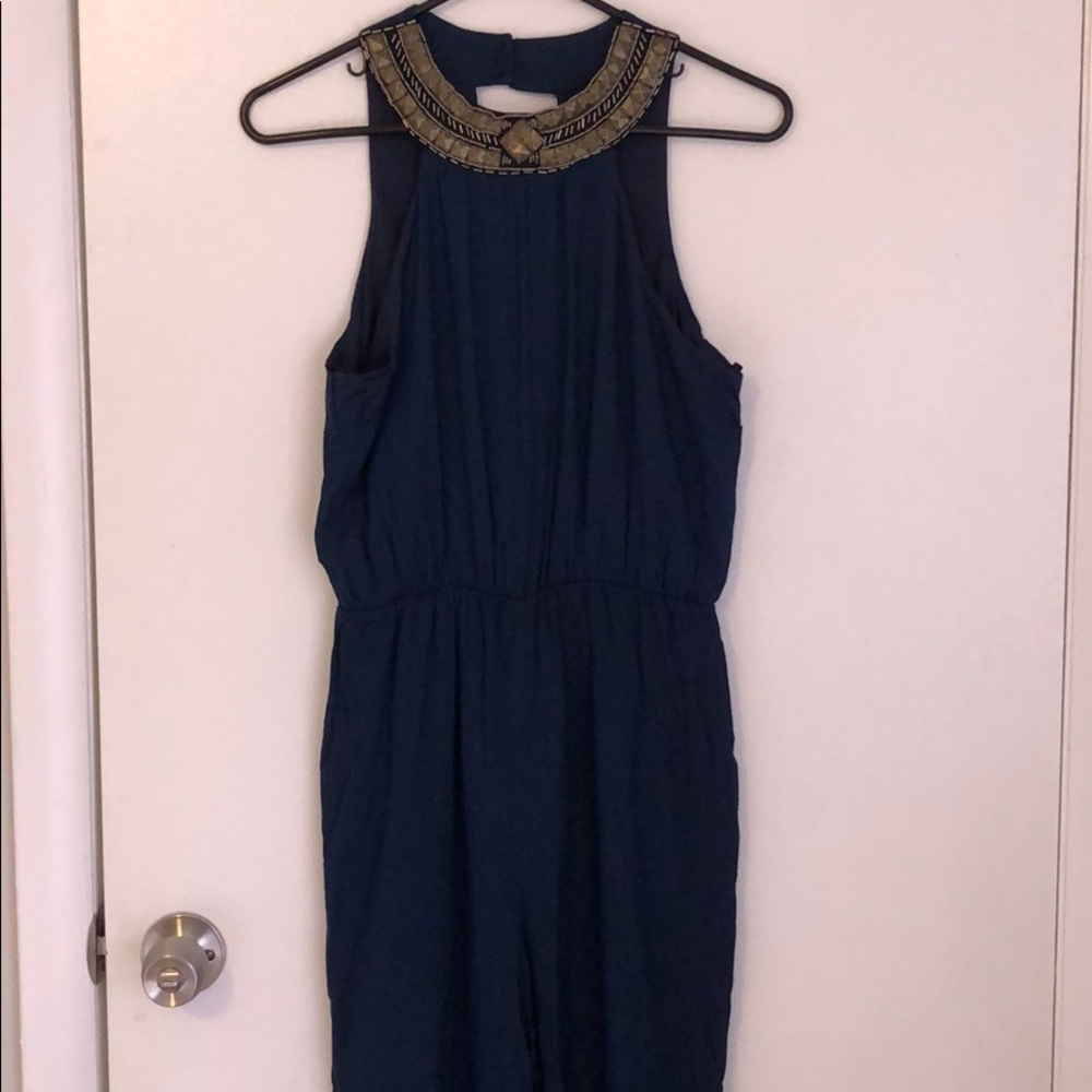 Long pant romper
